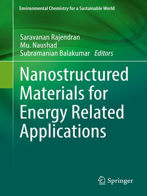 cover image of Nanostructured Materials for Energy Related Applications